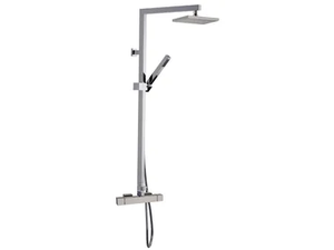 A42-C2 - Wall-mounted shower panel with overhead shower _ Rubinetterie Mariani